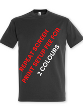 Repeat Artwork Setup Fee - Screen Print in 2 Colours